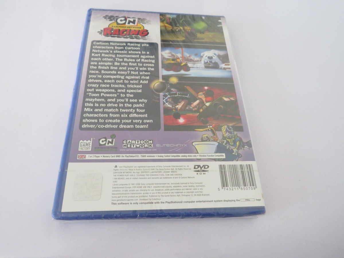 Cartoon Network Racing Sony PlayStation 2 Factory Sealed Brand New PS2