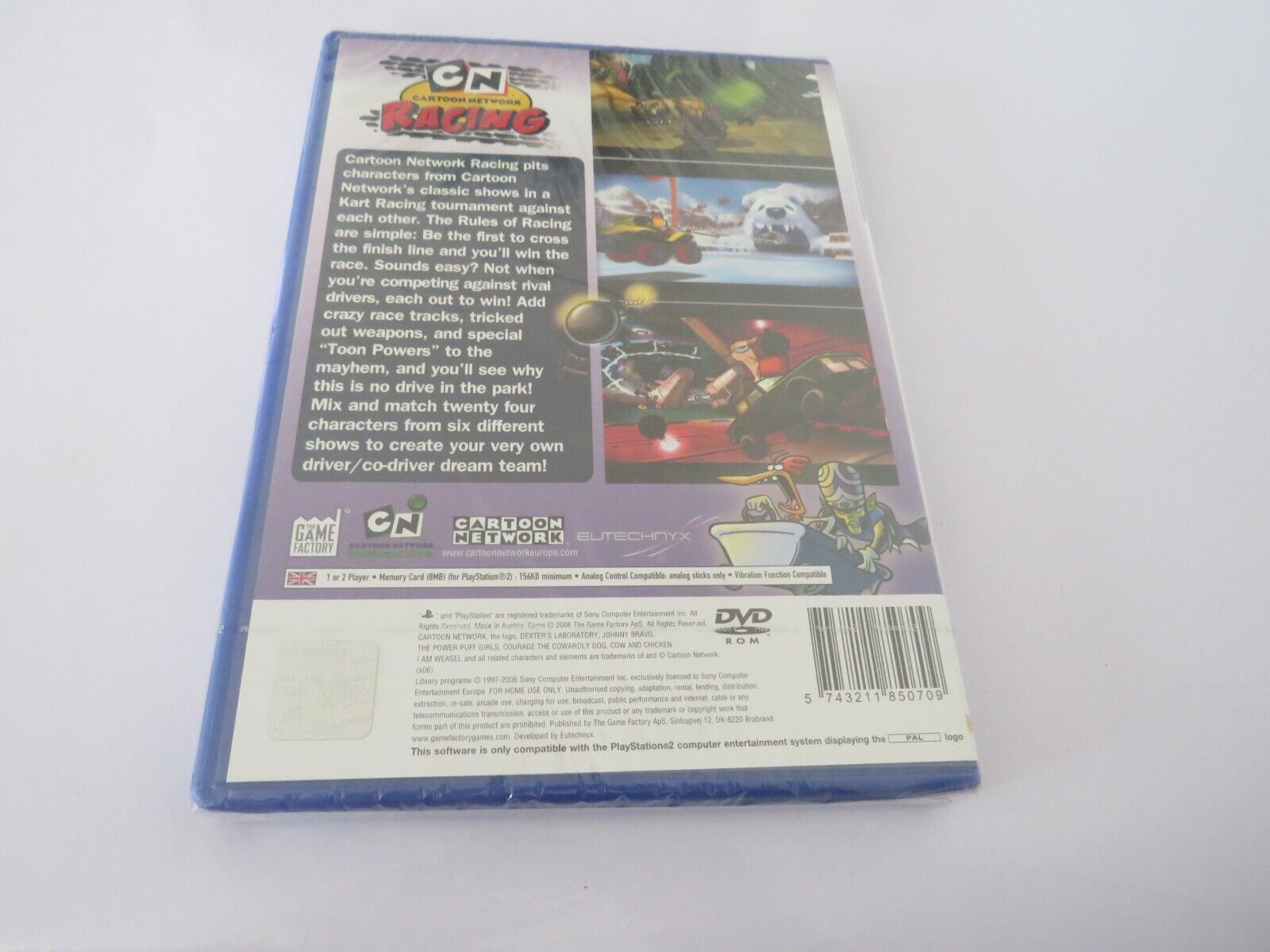 Cartoon Network Racing (Sony PlayStation 2, 2006) Complete