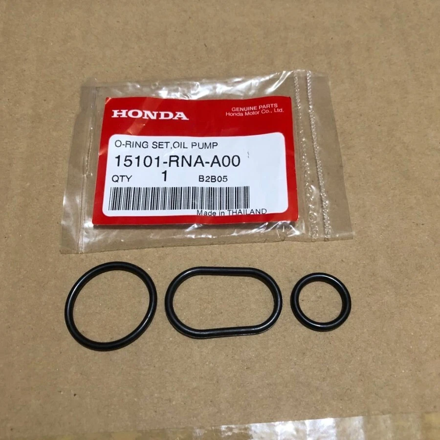 Genuine Oil Pump O Ring Set 2007-2016 Honda CR-V 15101-RNA-A00 Thailand OEM - Image 3 of 4