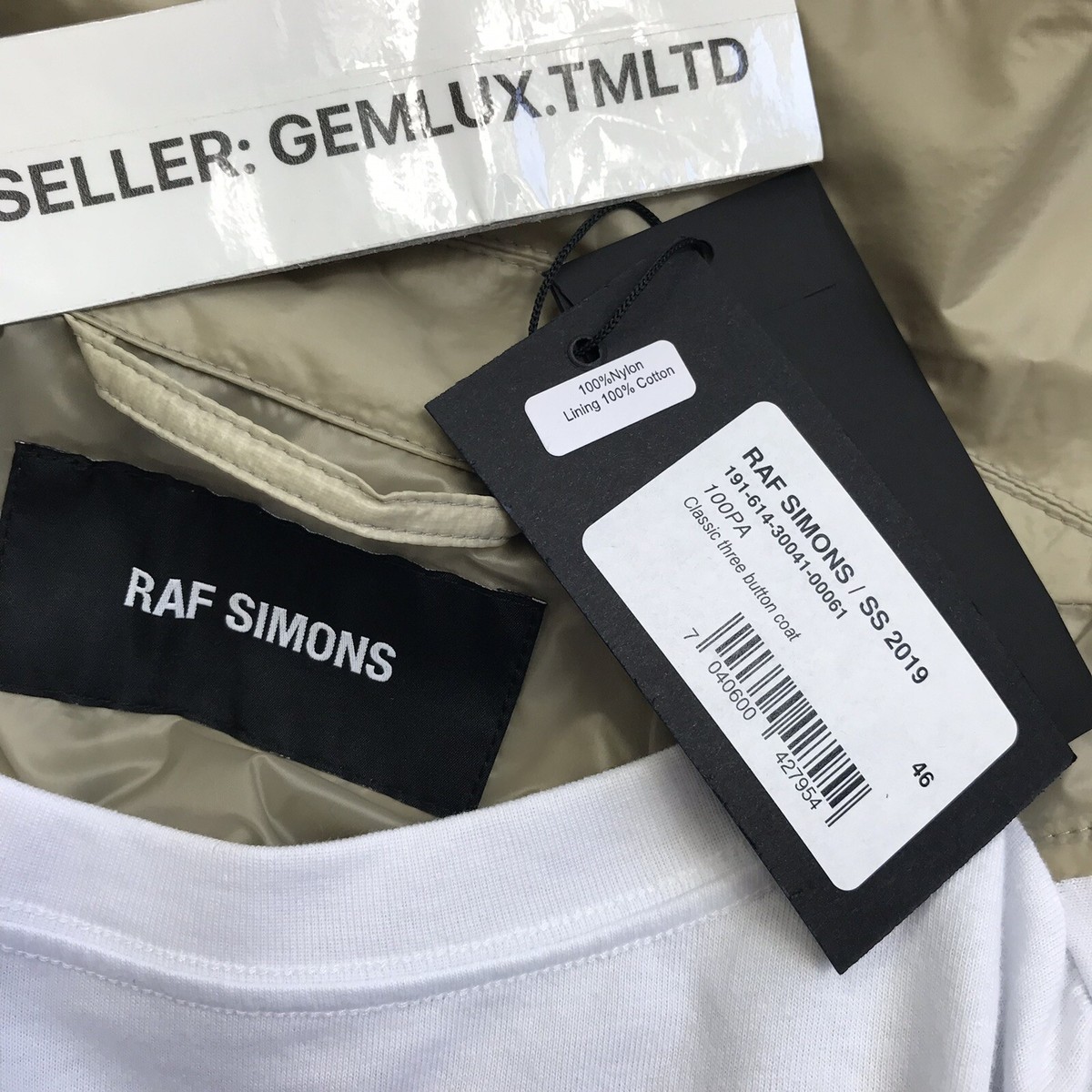 RAF SIMONS メッシュベスト サイズ46 Raf Simons - SLEEVELESS NET TOP | HBX - Globally Curated