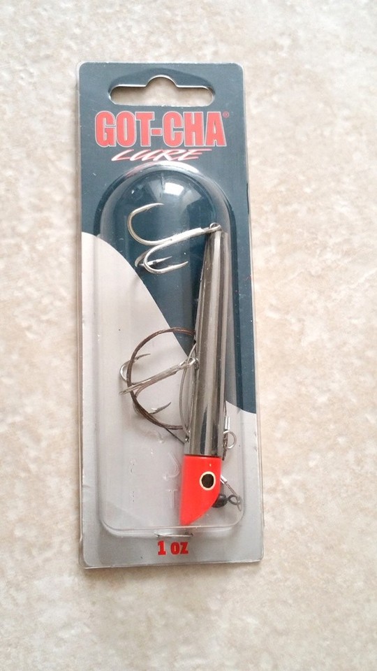 Nuove esche GOT-CHA 3 Sea Striker 1 oz o con leader in acciaio inox AFW ~ US
