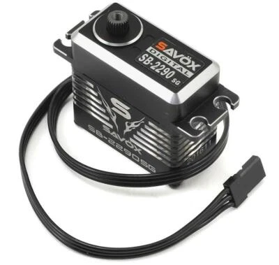Savox SB-2290SG 2290SG Black Edition Monster Torque Brushless Steel Gear Servo - Image 1 of 3
