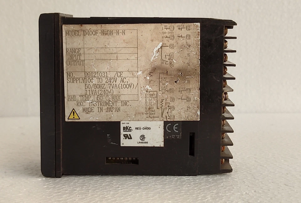 RKC rex-d400f-n*ndn-n-n / REX-D400F-N*NDN-N-N Temperature Controller - Image 3 of 4