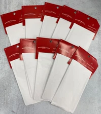 10 pks / 6 sheets white tissue Gift Wrap Paper 16.5" x 24" presents