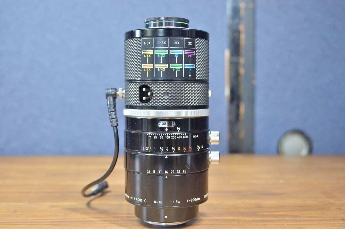 Nikon Medical-NIKKOR C Auto 200mm F5.6 Lens for F Mount w