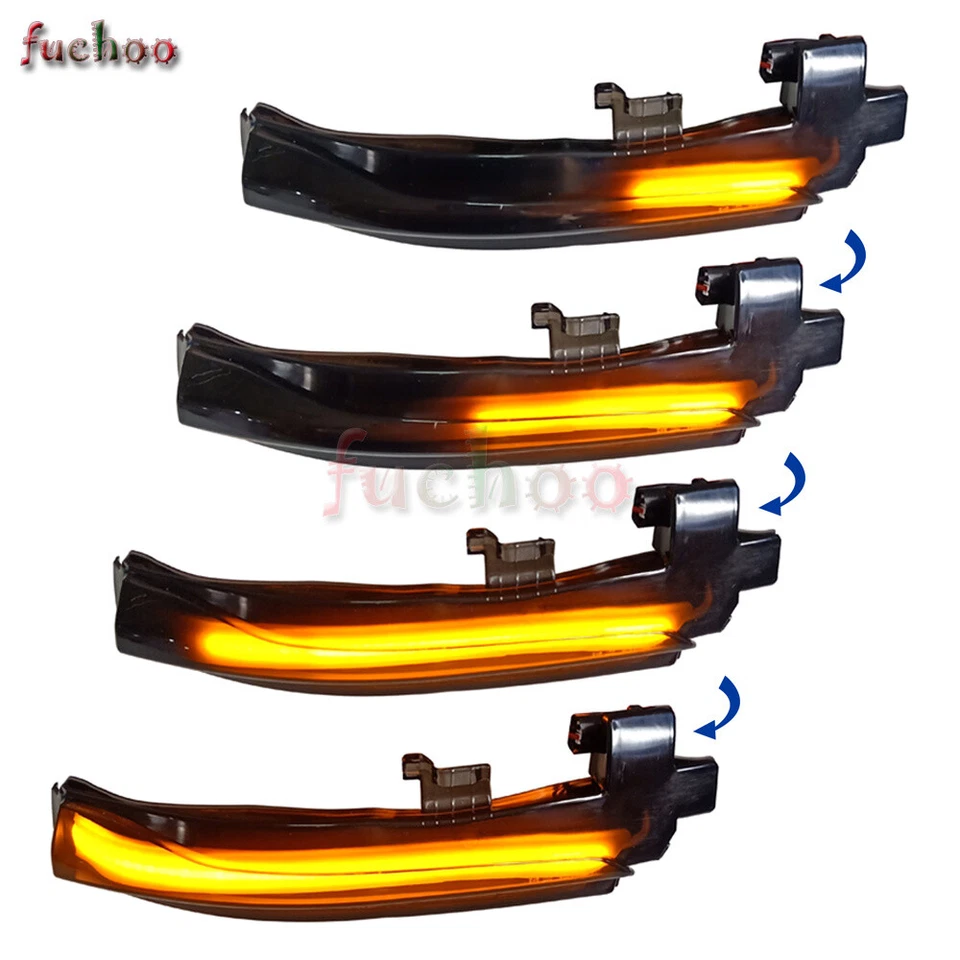 Para Volvo V40 V60 S60 Cross Country V70 III S80 Luz de señal de giro LED secuencial Foto 4 de 4