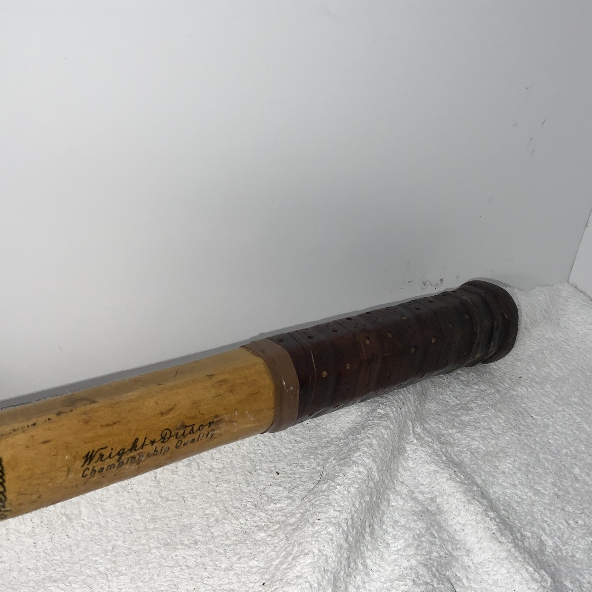 Raquette de tennis Wright & Ditson Coupe Davis avec cadre de rangement