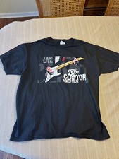 Vintage Eric Clapton World Tour Tee Shirt 1998 Size XL