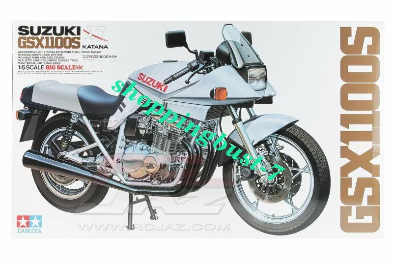 Tamiya 16025 1/6 Big Scale Motorcycle Model Kit Katana GSX1100S | eBay