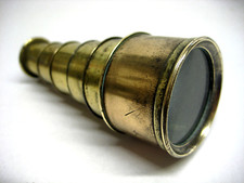 Antique 5 drawer monocular spyglass