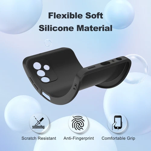 Custodia silicone antiurto telefono 5G per Samsung Galaxy A14 A15 A54 A55 A25 - Foto 29 di 56