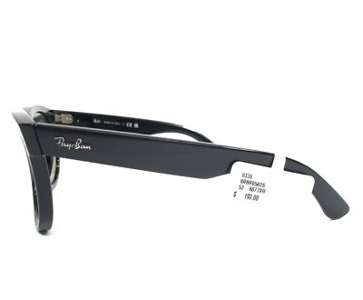 Ray-Ban Sunglasses RBR0502S WAYFARER REVERSE 6677/VR Shiny Black w
