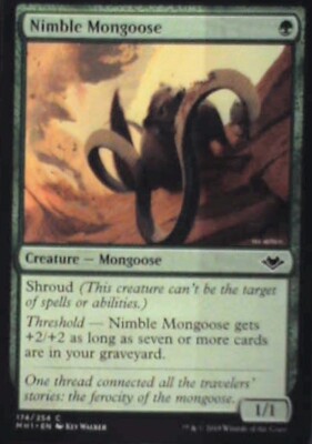 Nimble Mongoose - Modern Horizons: #174, Magic: The Gathering Nm R170