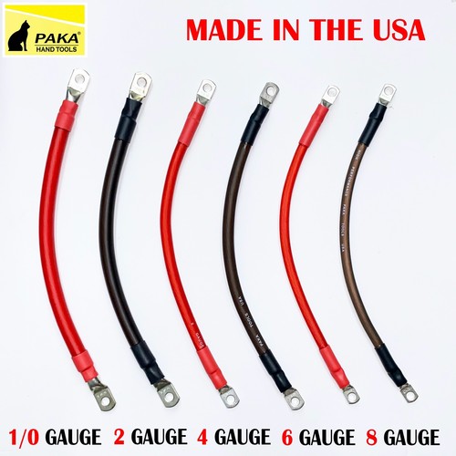 2/0, 1/0 , 2 ,4 ,6 , 8 AWG Gauge Battery Cable Inverter Cables Solar