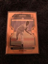 2022 Prizm Baseball #109 Roansy Contreras Pittsburgh Pirates  Gold Rookie /100!