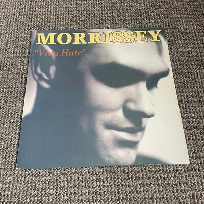 Morrissey   Viva Hate Vinyl Record FIRST UK Pressing BLACK 1988 The Smiths