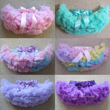 New Girls 9-24 mo Ruffle Birthday Tutu Skirt - Pink Lavender Mint Purple Blue