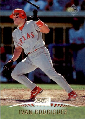 メジャーリーグ　カード　Ivan Rodriguez 1999 Topps Stadium Club Ivan Rodriguez Texas Rangers #270 MLB