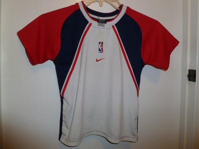 Low Priced Boys NBA Nike Team Short Sleeved Red White Blue Basketball Shirt 6 Low Priced Boys NBA Nike Team Short Sleeved Red White Blue Basketball Shirt 6