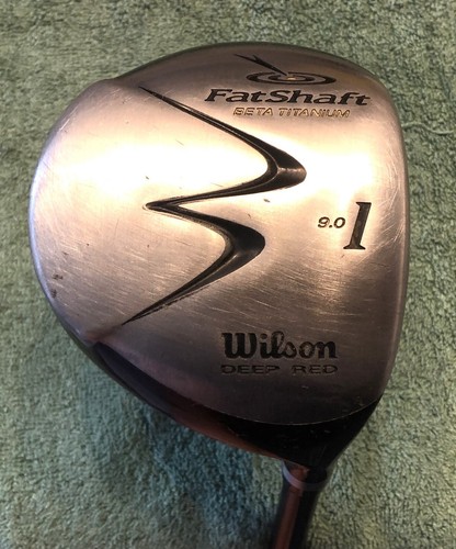 Wilson tiefroter Fettsaft 9. Treiber, RH, 45,5" (mol) Graphit, 7-10 Zustand