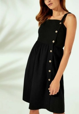 lipsy button through dress