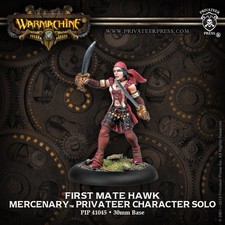 Privateer Press Warmachine Mercenaries First Mate Hawk - Solo