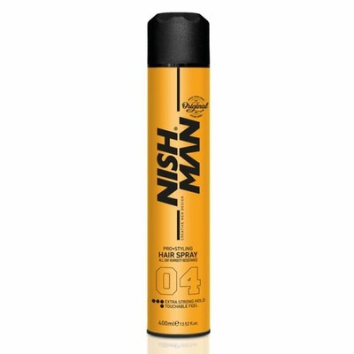 Nishman 04 Haarspray, extra starker Halt, 400 ml