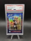 116973285 Michael Penix Jr. 2024 Donruss Optic 279 Blue Hyper Prizm RC PSA 10