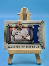 Thierry Henry | 2025 Futera Platinum Masters Patch 6/12 - Arsenal & France