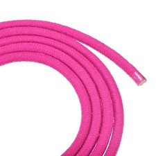 3 Meter Gymnastics Rope Arts Rope Sports Training Rope Rose Red 2 Pack