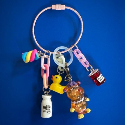 Guuchoco Lantern Jakobi Jarajara Charm  Pop Miniature Duck Milk Bottle Jam