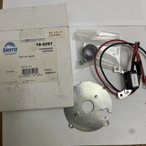 NEW Sierra 18-5297 MerCruiser & OMC 4 Cyl Electronic Conversion Kit BUY IT NOW - Foto 1 di 9