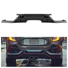 Rear Bumper Lip Diffuser For Honda Civic 2016-2021 5-Door Hatchback Sport Model