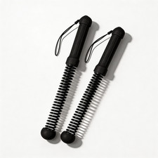 Cordless Battle Rope Portable Steel Spring Trainer Home Gym Full Body Workout