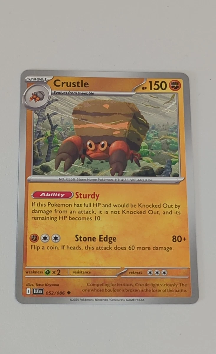 Crustle Pokmon TCG Cards for sale | eBay Crustle Pokmon TCG Cards for sale | eBay