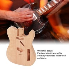 Unfinished Electric Guitar Barrel Mahogany DIY Professional Electric Guitar AM9