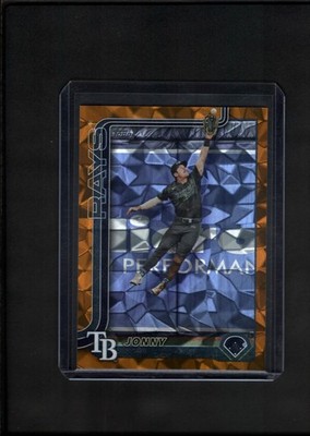 2025 Topps Series 2 Jonny Deluca Gold Diamanté Foil refractor /50 #516 SP