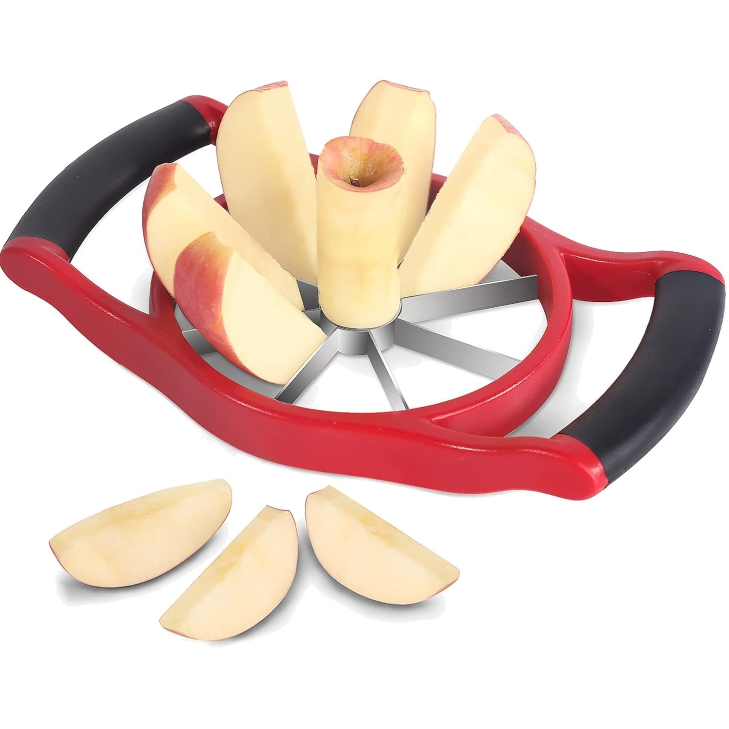Apfelschneider Edelstahl Obstschneider Apfelteiler Obstschneider