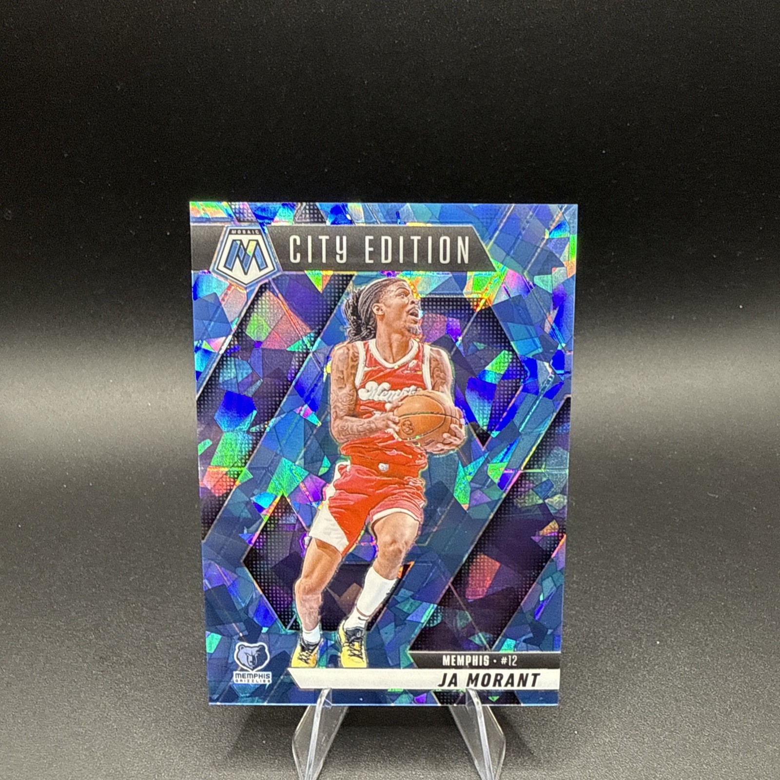 2024-25 Panini Mosaic - City Edition Ja Morant #281 Ice Mosaic Prizm /125