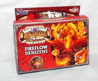 SUPER DUNGEON EXPLORE Board Game FIREFLOW DENIZENS Expansion 2012
