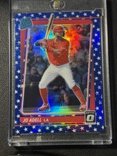 2021 Panini Donruss Optic - Rated Rookie Jo Adell #33 Spirit of 76 Prizm /76...