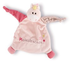 NICI Schmusetuch Einhorn Stupsi Meinhörnchen´ 25x25cm  Schnuffeltuch ab 0+ Mon