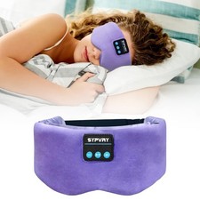 Bluetooth Sleep Mask Wireless Headphones Bluetooth Eye Mask for Side Sleepers...