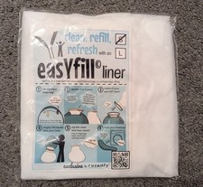 RU Comfy Bean Bag Easyfil Liner, Large, Zippable