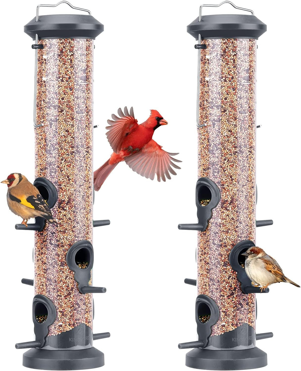 For Outdoors Durable Wild Bird Feeder 2lb Capacity