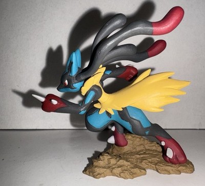 TAKARA TOMY POKEMON MEGA LUCARIO FIGURE 2014 RARE TOY ACTION FIGURE HTF