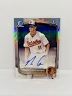 NATE GEORGE 2025 Bowman Chrome 1st Refractor Auto /499 Orioles #CPA-NG