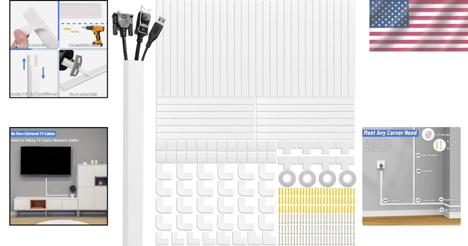 Cable Raceway 套装 - 涂色绳遮瑕膏 — 第 2/4 张图片