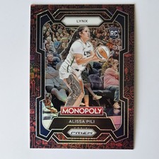 2024 Panini Prizm Monopoly WNBA - Alissa Pili #72 Classic Icons Red Prizm (RC)