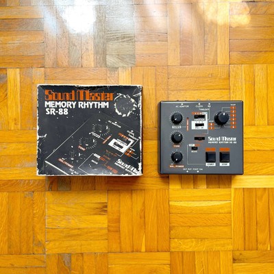 Sound Master Memory Rhythm SR-88 (Japan, 1981) seltene Vintage Analog Drum Machine!